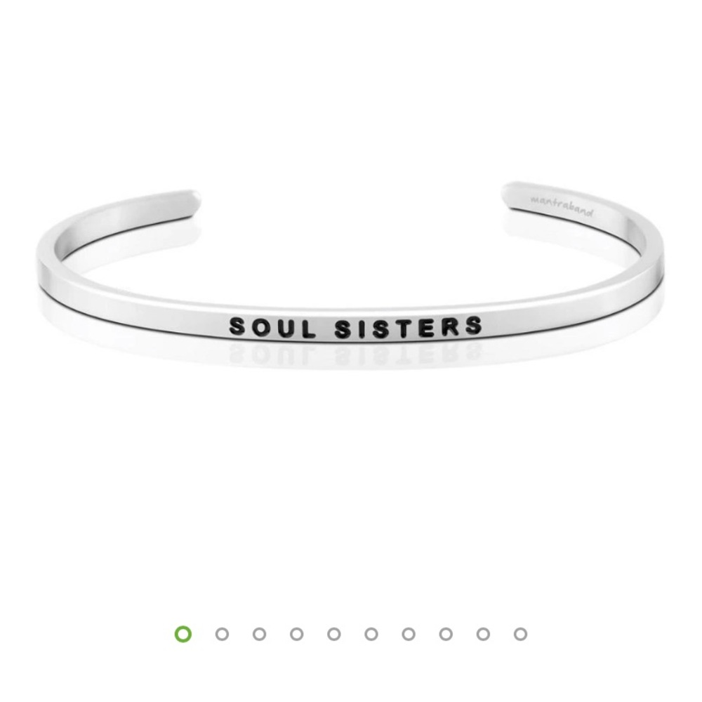 Soul Sisters Mantra Band Bracelet